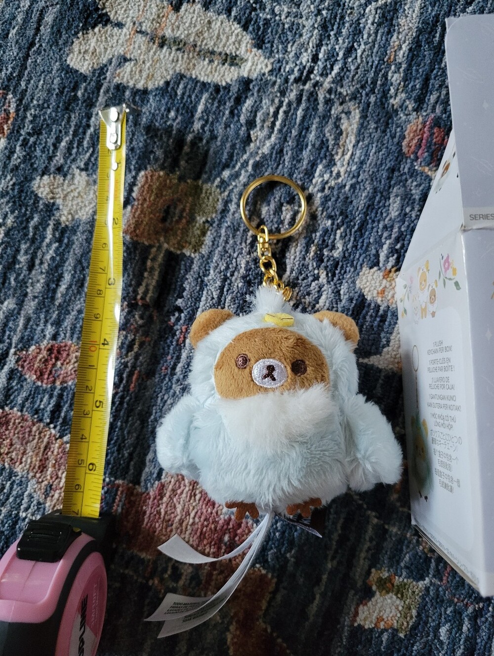 Chairoikoguma Bird Rilakkuma Plush BlindBox Keychain